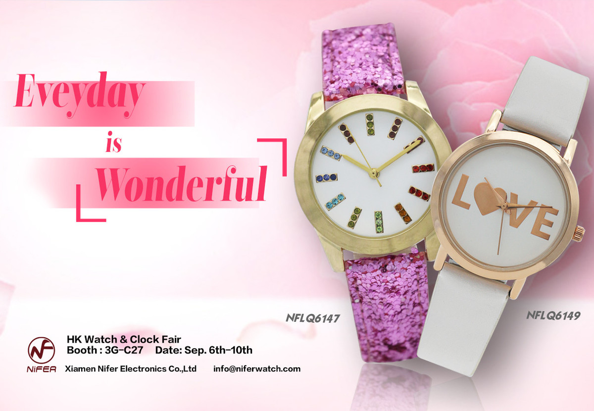 HK Watch & Clock Fair-Nifer Electronics | Professional design and production of silicone watch, alloy watch, fashion watch supplier | niferwatch.com HK Watch & Clock Fair-Nifer Electronics | Professional design and production of silicone watch, alloy watch, fashion watch supplier | niferwatch.com